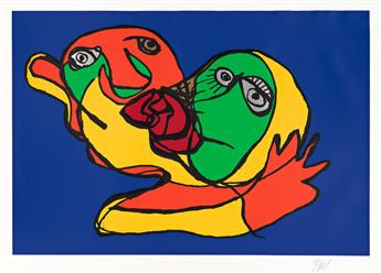 KAREL APPEL Collection of 13 color lithographs and screenprints.